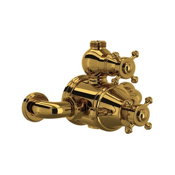 Perrin & Rowe Georgian Era™ 3/4" Exposed Therm Valve With Volume And Temperature Control