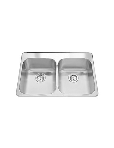 Kindred QDL2031 Double Bowl Ledgeback 20 gauge