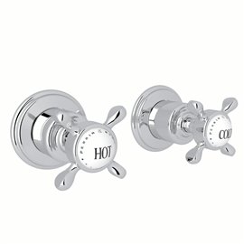 Perrin & Rowe Edwardian 3/4" Hot And Cold Rough Valves...