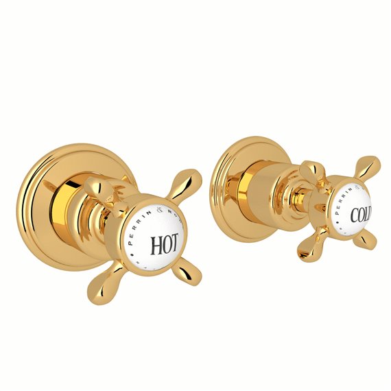 Perrin & Rowe Edwardian 3/4" Hot And Cold Rough...