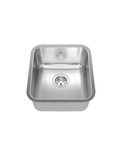 Kindred QSUA1816 Single bowl undermount 20 gauge 2