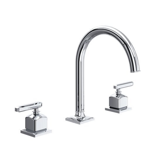 ROHL Apothecary Widespread Lavatory Faucet with C-Spout