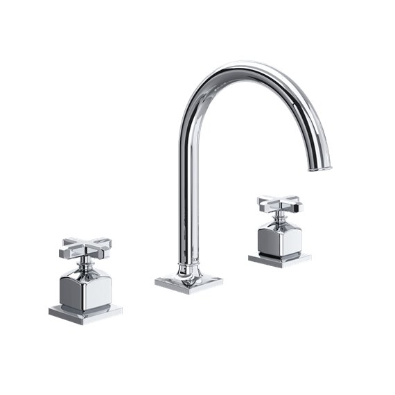 ROHL Apothecary Widespread Lavatory Faucet with C-Spout