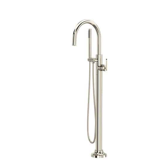 ROHL Apothecary Single Hole Floor-Mount Tub Filler Trim
