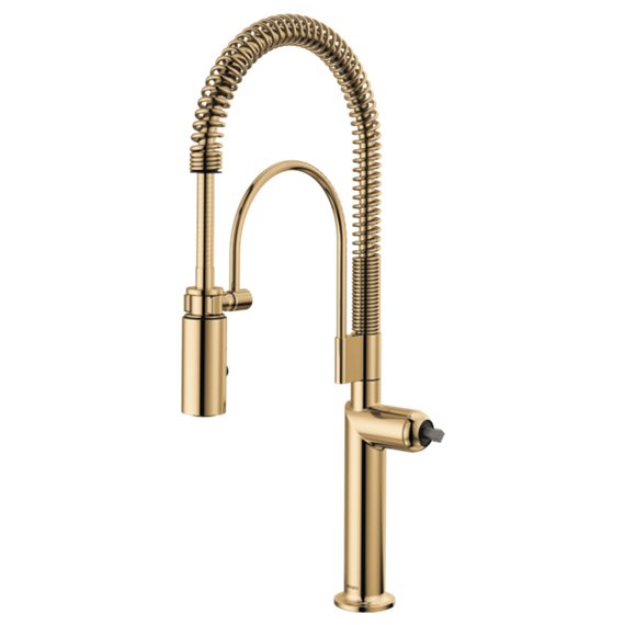 BRIZO ODIN 63375LF-LHP SPRING SPOUT PULL-DOWN 