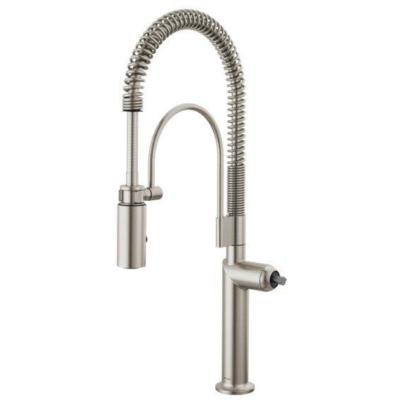 BRIZO ODIN 63375LF-LHP SPRING SPOUT PULL-DOWN 