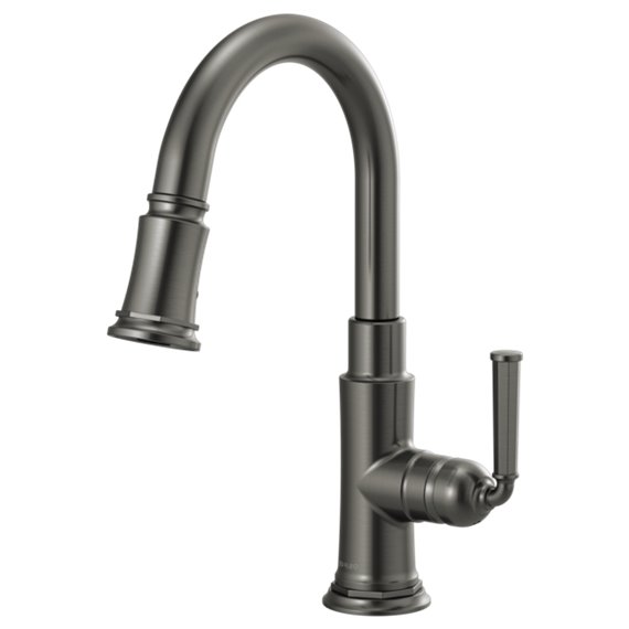 BRIZO ROOK 63974LF SINGLE HANDLE PULL-DOWN PREP KITCHEN FAUCET 