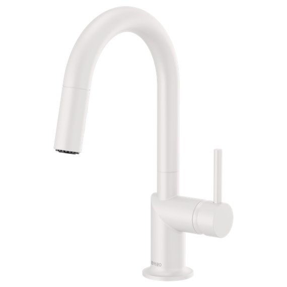 BRIZO ODIN 63975LF-LHP ARC PULL-DOWN PREP FAUCET