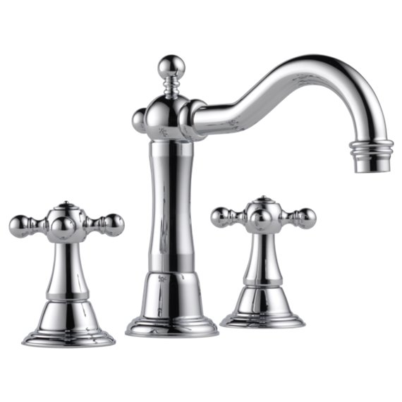 BRIZO ROOK 65338LF-ECO TWO HANDLE WIDESPREAD LAVATORY FAUCET