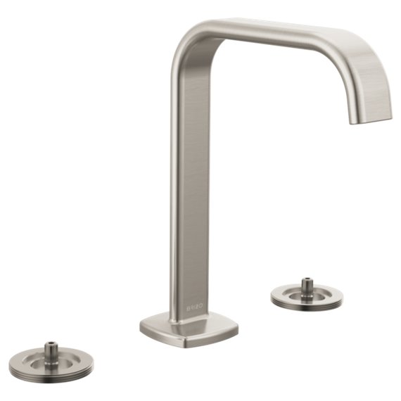 BRIZO ALLARIA 65368LF-LHP-ECO WIDESPREAD SQUARE SPOUT 1.2 GPM 