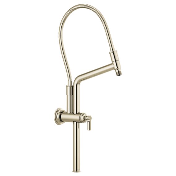 BRIZO 81376 HEIGHT ADJUSTABLE SHOWER ARM AND FLANGE