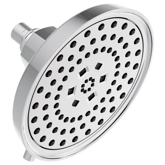 BRIZO INVARI 87476-2.5 H2O ROUND MULTIFUNCTION SHOWERHEAD - 2.5