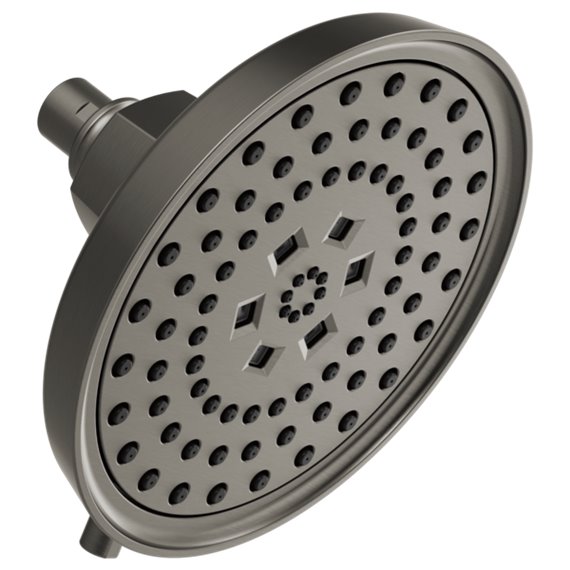 BRIZO INVARI 87476-2.5 H2O ROUND MULTIFUNCTION SHOWERHEAD - 2.5