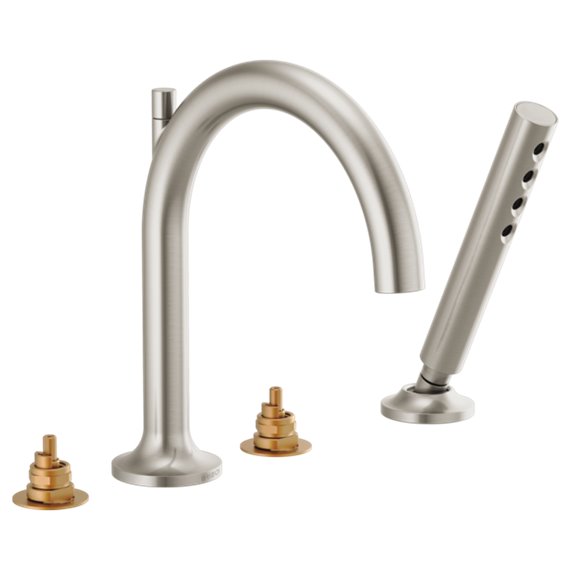 BRIZO JASON WU T67475-LHP ROMAN TUB FAUCET WITH HANDSHOWER