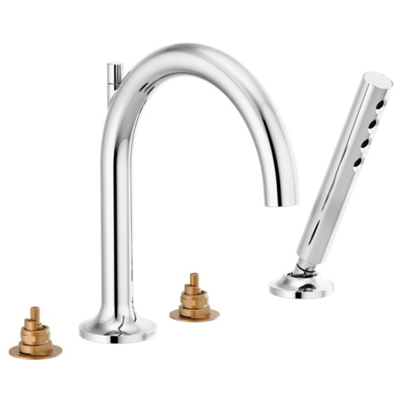 BRIZO JASON WU T67475-LHP ROMAN TUB FAUCET WITH HANDSHOWER