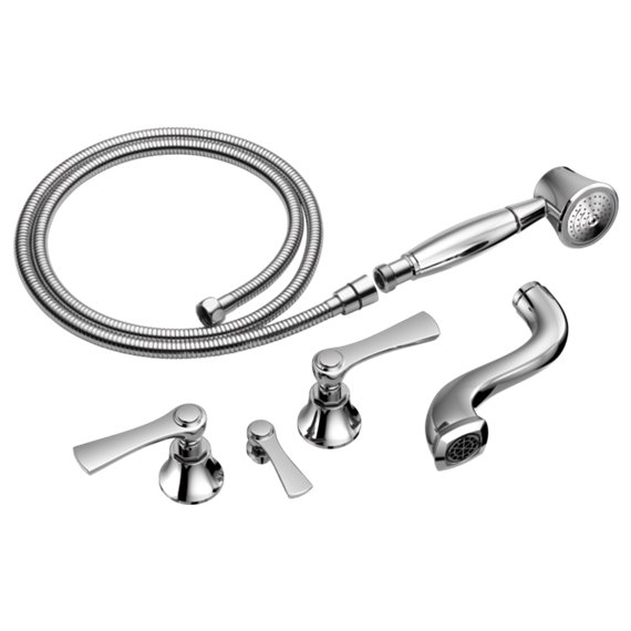 BRIZO ROOK T70360 FREESTANDING TUB FILLER TRIM W/ HS 2L