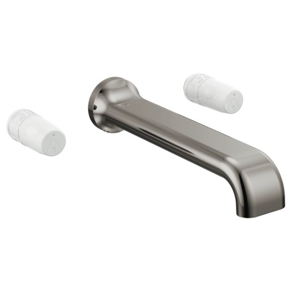 BRIZO ALLARIA T70467-LHP TWO HANDLE WALLMOUNT TUB FILLER 