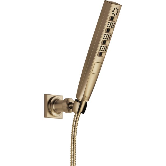 DELTA ZURA 55140 MULTI-FUNCTION HAND SHOWER WITH WALL MOUNT             