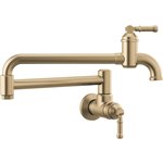 DELTA BRODERICK 1190LFL WALL-MOUNT POT FILLER 2L 