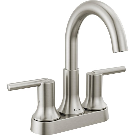 DELTA TRINSIC 2559-MPU-DST TWO HANDLE CENTRE SET FAUCET 