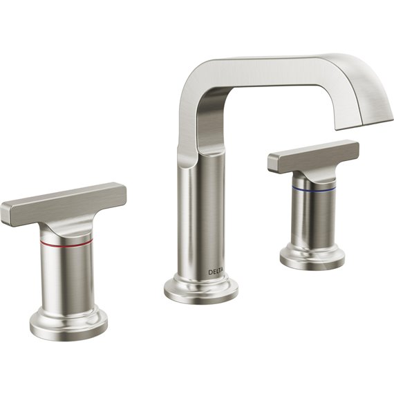 DELTA TETRA 35587-DST TWO HANDLE WIDESPREAD BATHROOM FAUCET 