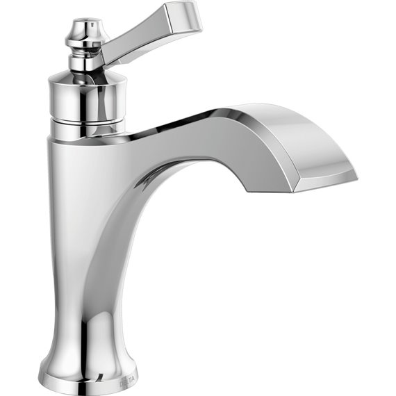 DELTA DORVAL 556-LPU-DST SINGLE HOLE BATHROOM FAUCET 1L 