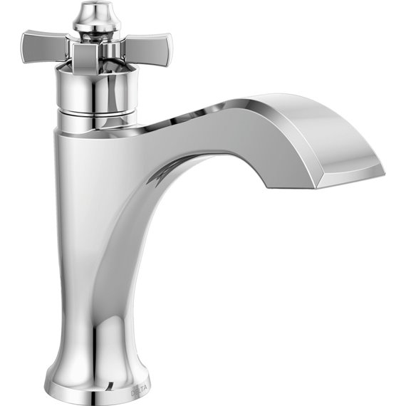 DELTA DORVAL 557-LPU-DST SINGLE HOLE BATHROOM FAUCET 1C 