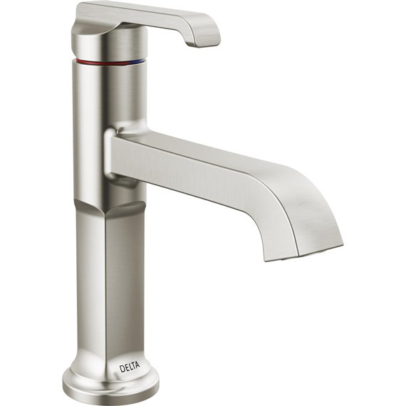 DELTA TETRA 589-LPU-DST SINGLE HANDLE BATHROOM FAUCET 