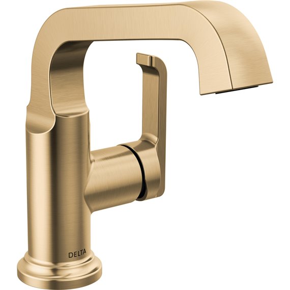 DELTA TETRA 589SH-DST SINGLE HANDLE BATHROOM FAUCET 