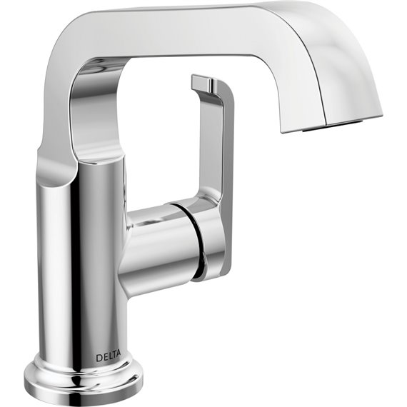 DELTA TETRA 589SH-DST SINGLE HANDLE BATHROOM FAUCET 