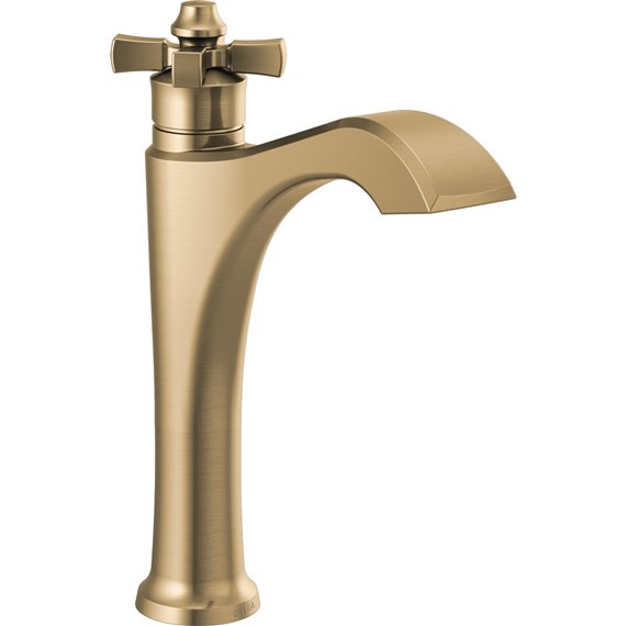 DELTA DORVAL 657-DST SINGLE HOLE BATHROOM FAUCET 1C 