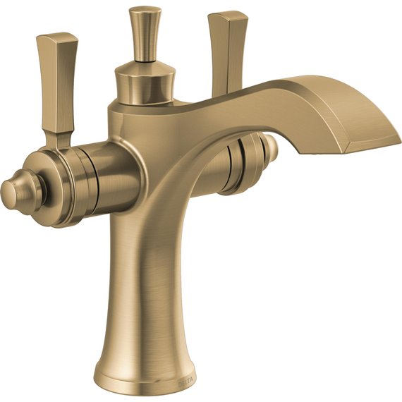 DELTA DORVAL 856-DST SINGLE HOLE MONOBLOCK BATHROOM FAUCET 