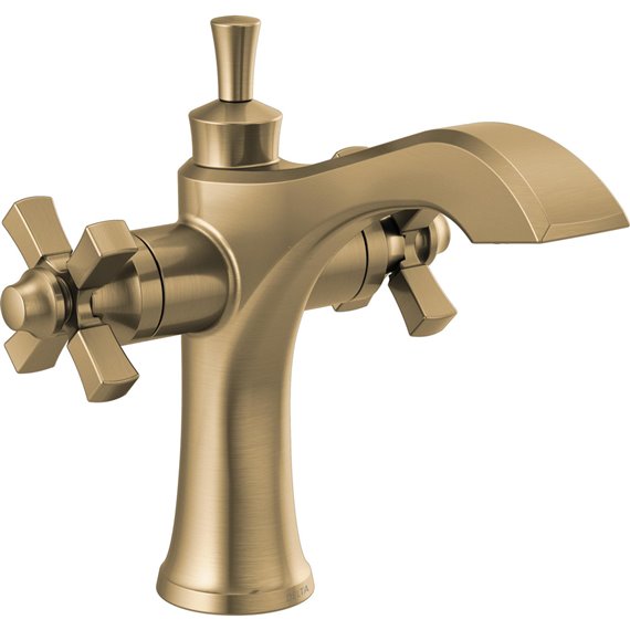 DELTA DORVAL 857-DST SINGLE HOLE MONOBLOCK BATHROOM FAUCET 