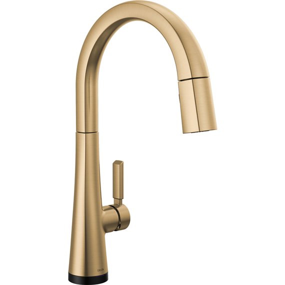 DELTA MONROVIA 9191T-DST SINGLE HANDLE PULL-DOWN KITCHEN FAUCET WITH TOUCH2O TECH