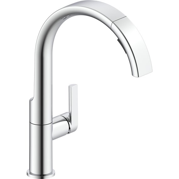 DELTA KEELE 940LF SINGLE HANDLE PULL DOWN KITCHEN FAUCET 