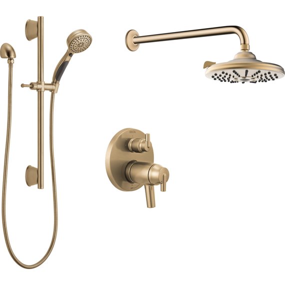 DELTA DF-KIT26-THR-WS ROUND THERMOSTATIC SHOWER KIT