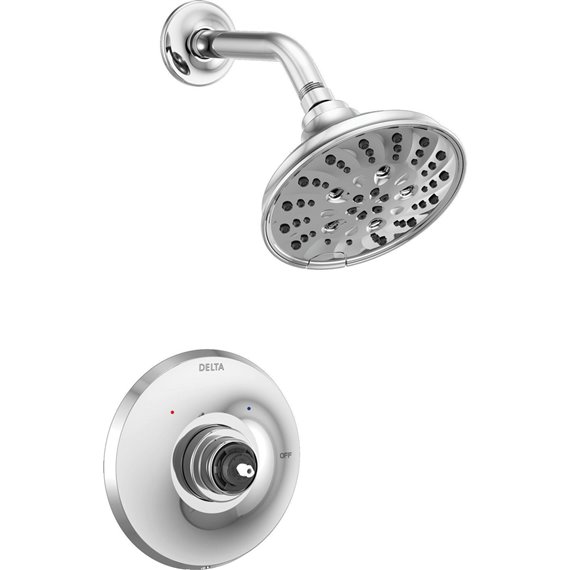 DELTA DORVAL T14256-LHP H2O 5-SETTING SHOWER TRIM 14S NO HANDLE 