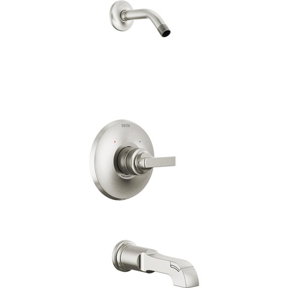 DELTA TETRA T14489-LHD 14 SERIES TUB SHOWER TRIM - LESS HEAD 