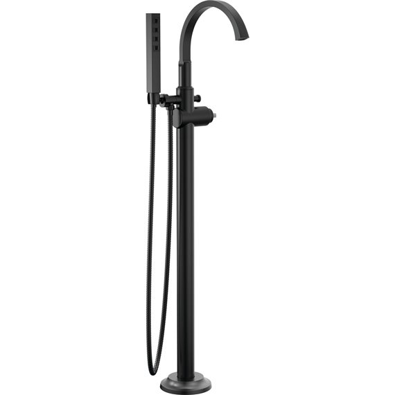 DELTA TETRA T4788-LHP-FL FLOOR MOUNT TUB FILLER TRIM 