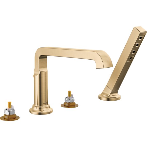 DELTA TETRA T4789-LHP ROMAN TUB TRIM WITH HAND SHOWER 