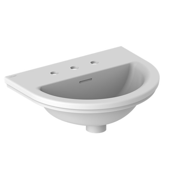 Graff CAM00L-3-OF Camden Drop-in Sink with Three Faucet Holes