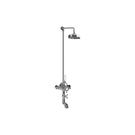 Graff CD3.01 Exposed Thermostatic Shower System - Rough and Trim