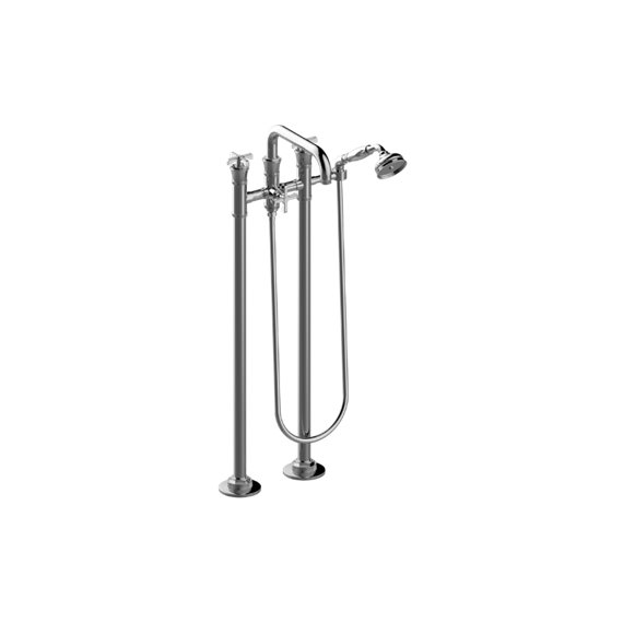 Graff G-11657-R3-C20B Vignola Floor-Mounted Tub Filler