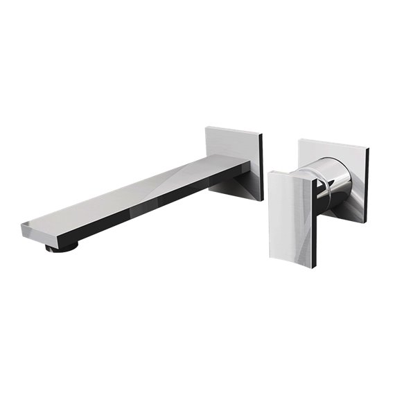 Graff G-3636-LM36W Targa Wall-Mounted Lavatory Faucet with Single Handle