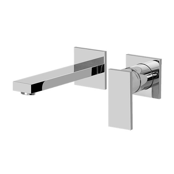 Graff G-3735-LM31W Solar Wall-Mounted Lavatory Faucet with Single Handle