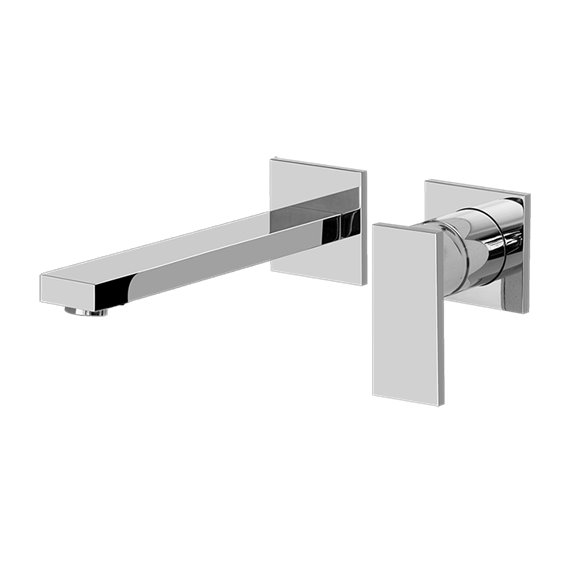 Graff G-3736-LM31W Solar Wall-Mounted Lavatory Faucet with Single Handle