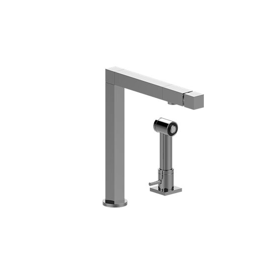 Graff G-4866 Manhattan Kitchen Faucet with Independent Kitchen Side Spray