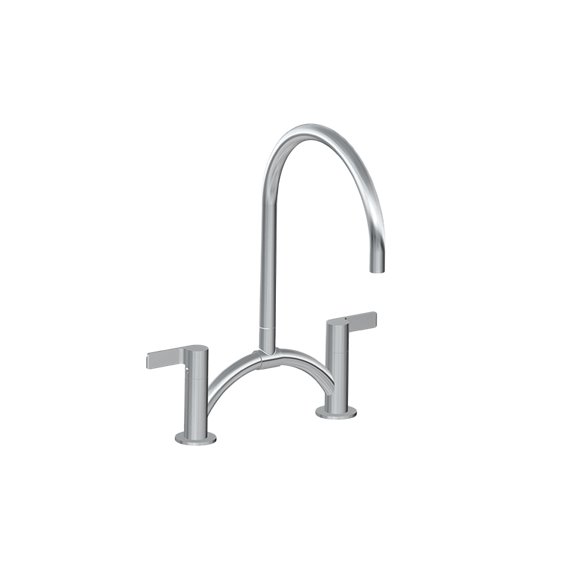 Graff G-4890-LM46B Contemporary Bridge Kitchen Faucet