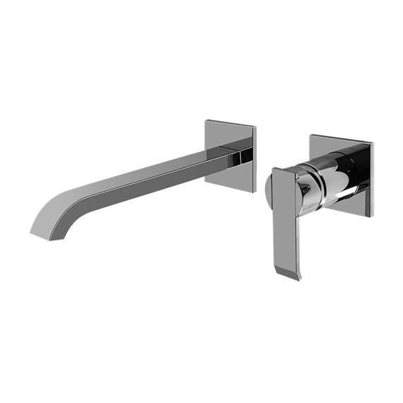 Graff G-6236-LM38W Qubic Wall-Mounted Lavatory Faucet with Single Handle