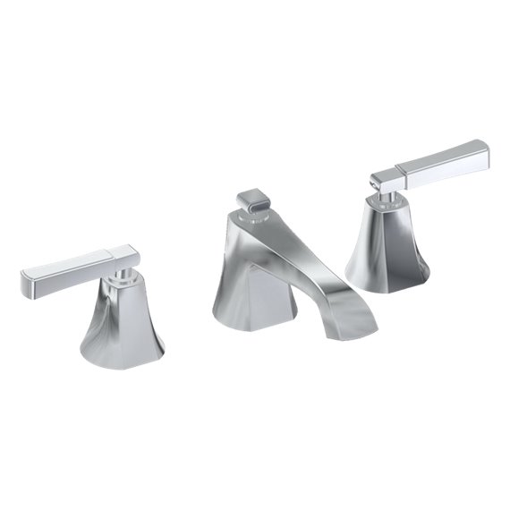 Graff G-6811-LM47B Finezza DUE Widespread Lavatory Faucet with Lever Handle